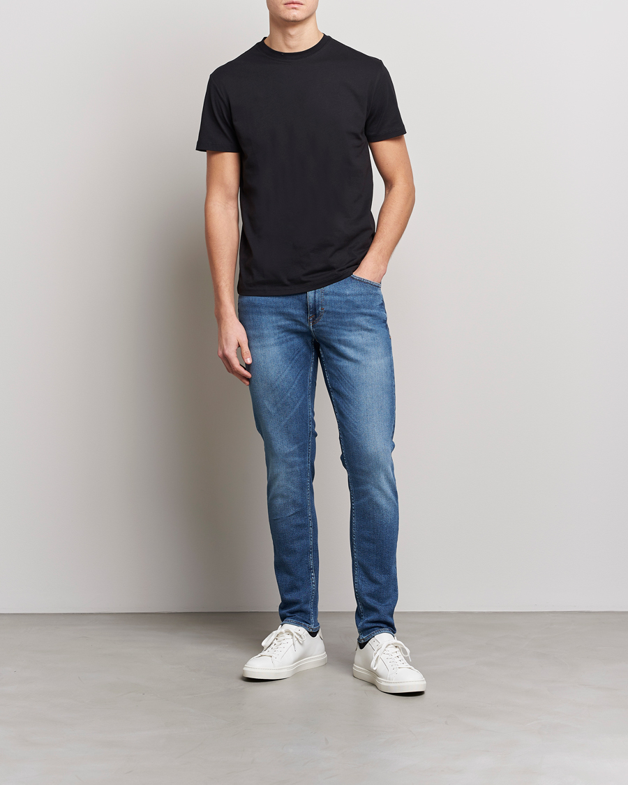 Herr | T-Shirts | Tiger of Sweden | Dillan Cotton Tee Black