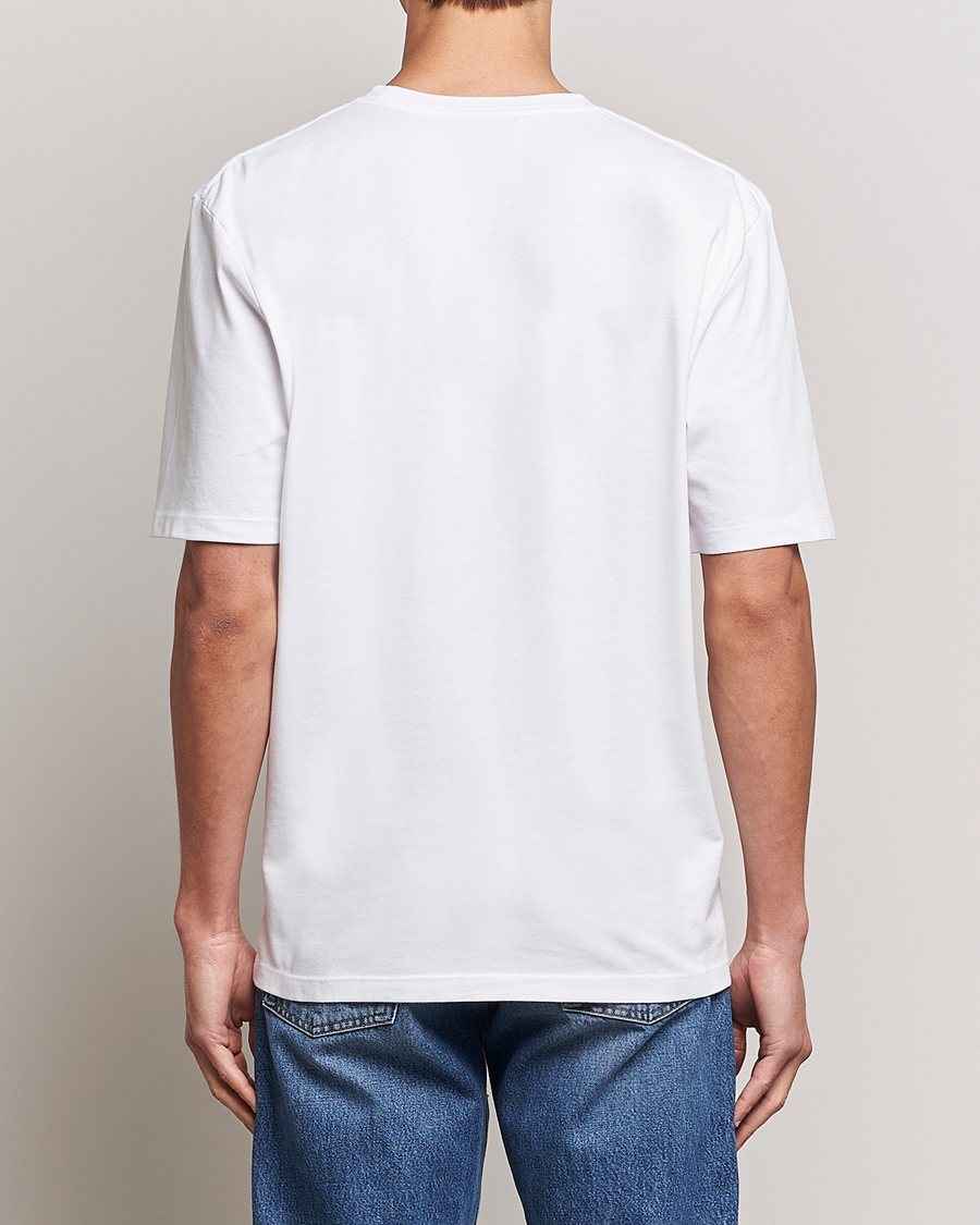 Herr | T-Shirts | Tiger of Sweden | Pro Cotton Logo Tee Bright White