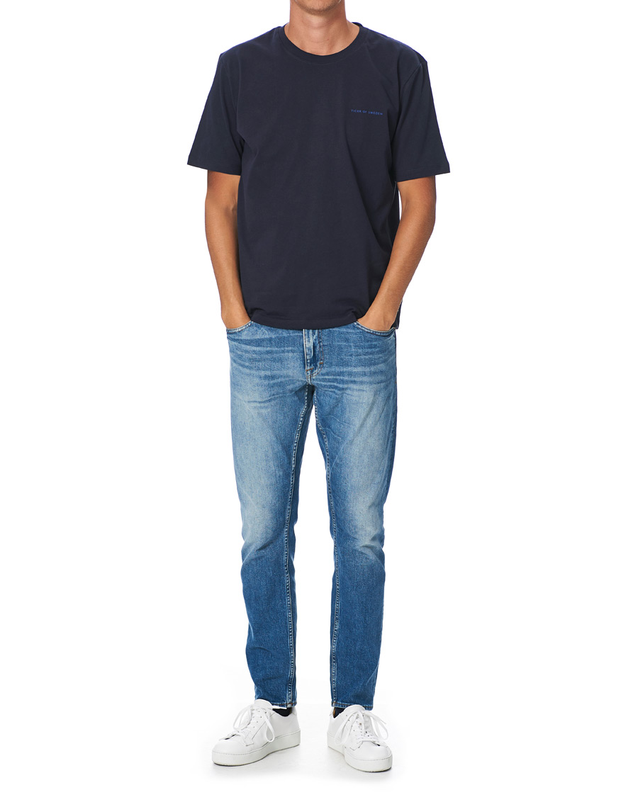 Herr | T-Shirts | Tiger of Sweden | Pro Cotton Logo Tee Light Ink
