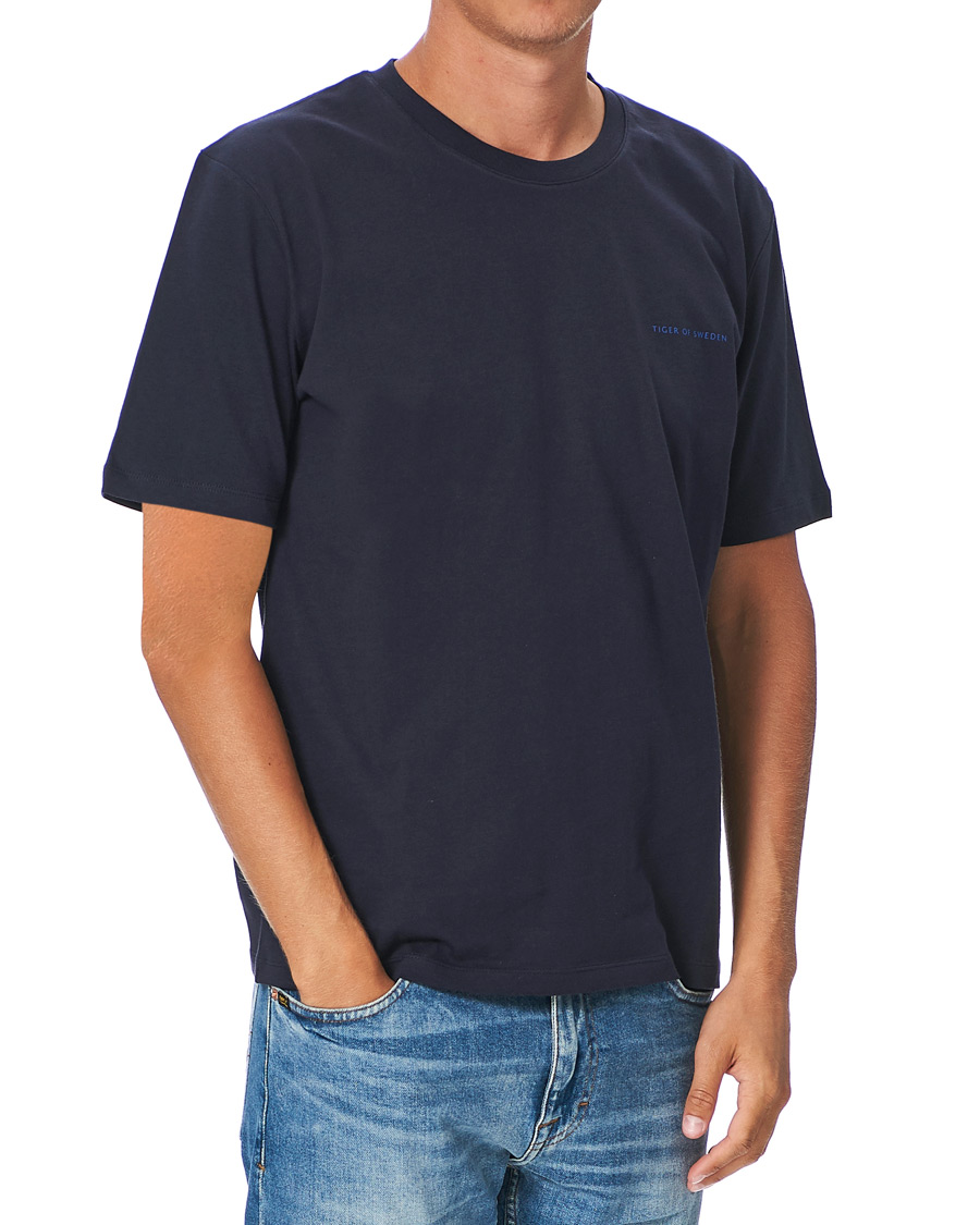 Herr | T-Shirts | Tiger of Sweden | Pro Cotton Logo Tee Light Ink