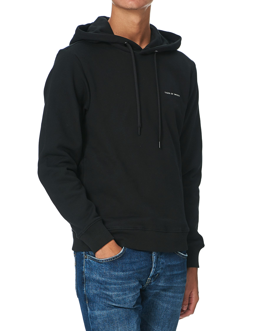 Herr | Tröjor | Tiger of Sweden | Dominick Cotton Hoodie Black