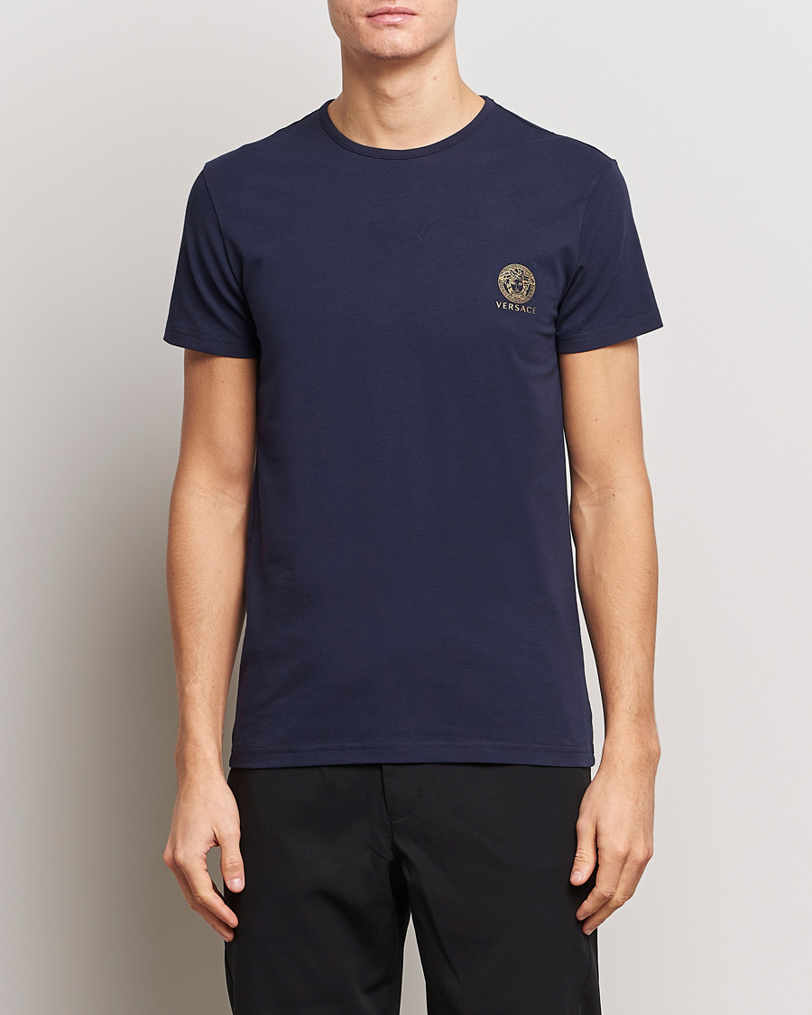 Herr | Gamla produktbilder | Versace | Medusa Tee Navy
