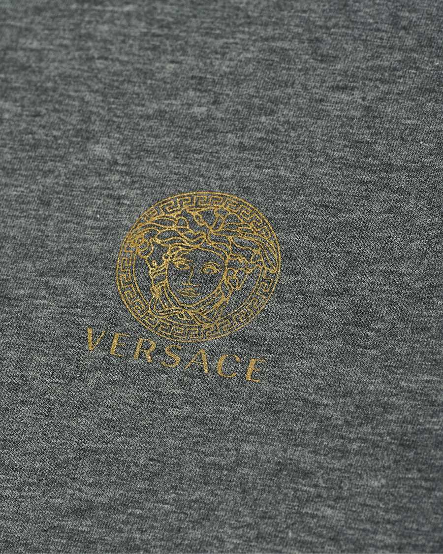 Herr | T-Shirts | Versace | Medusa Tee Grey Melange