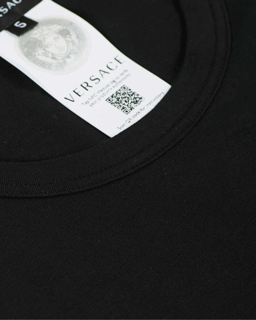 Herr | T-Shirts | Versace | Logo Tee Black