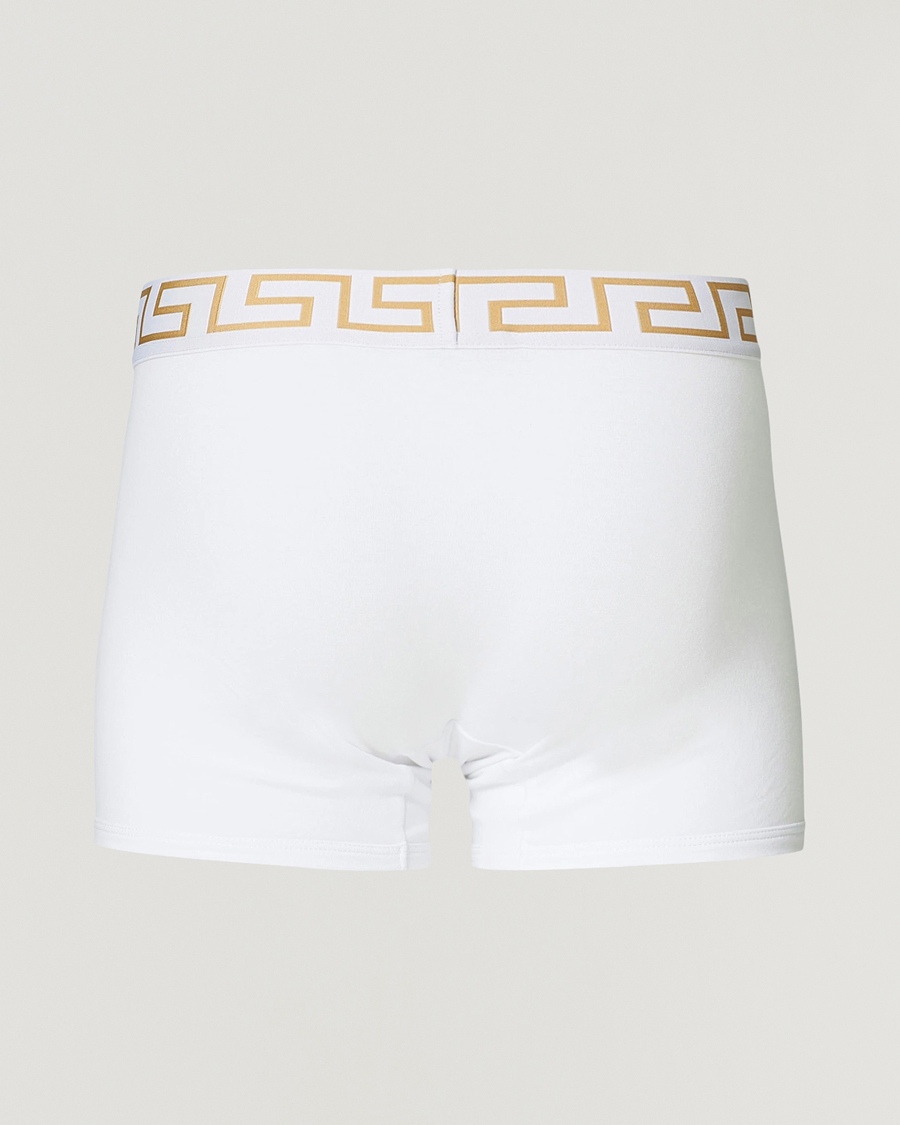 Herr | Underkläder | Versace | Greca Boxer Briefs White