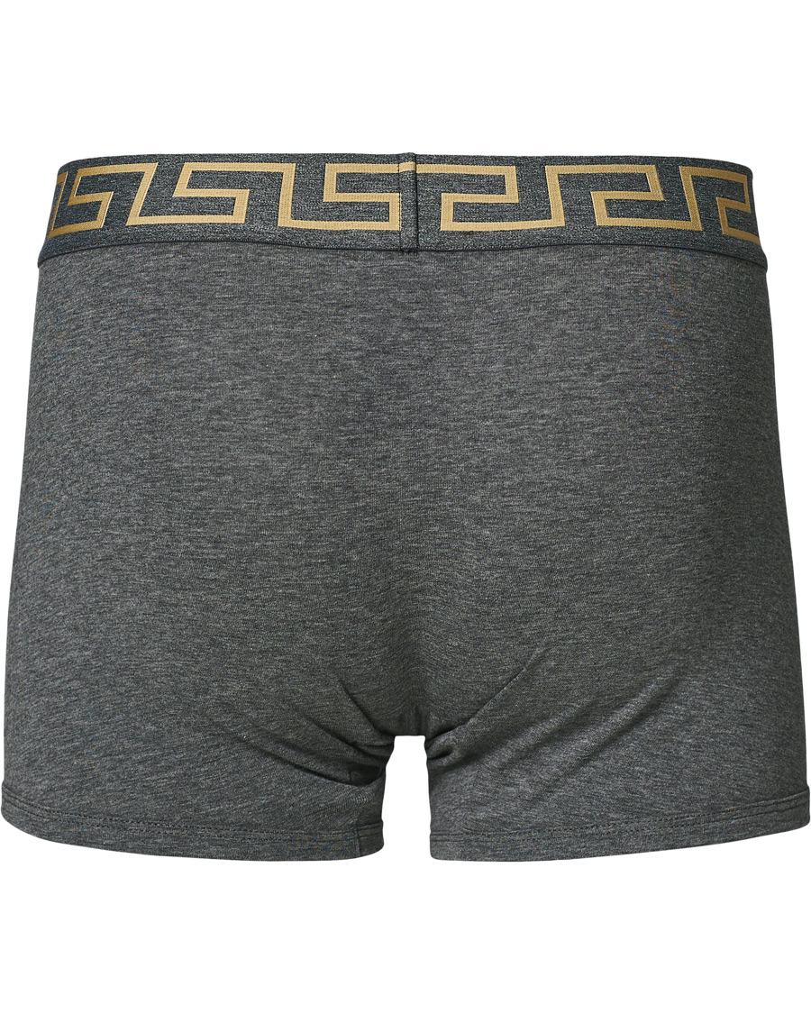 Herr | Underkläder | Versace | Greca Boxer Briefs Grey Melange