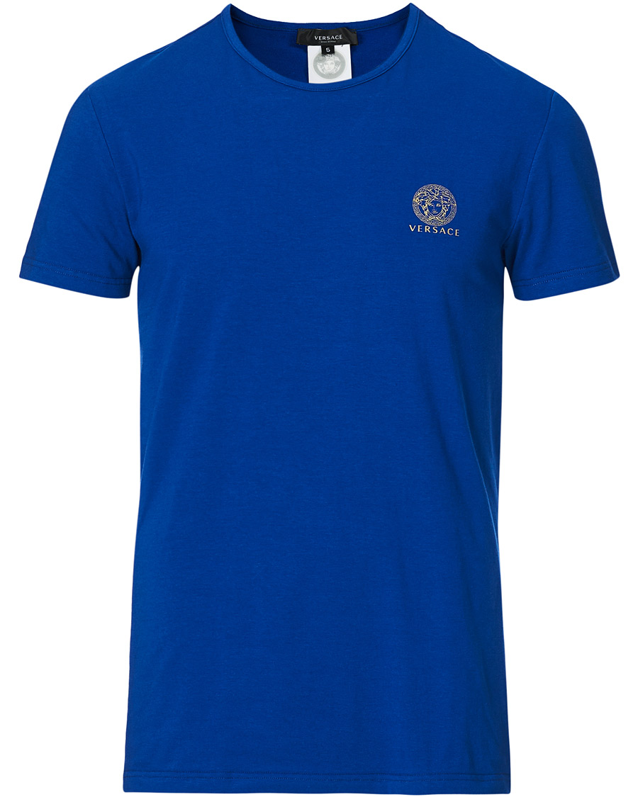 Herr | T-Shirts | Versace | Medusa Tee Blue