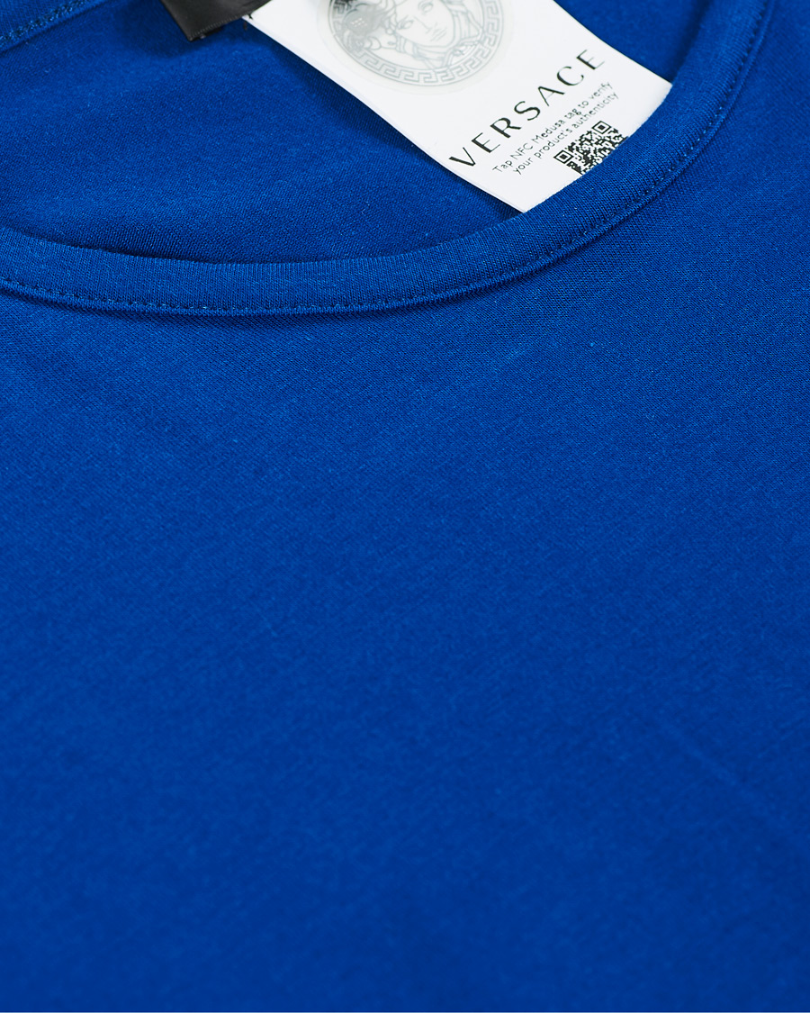 Herr | T-Shirts | Versace | Medusa Tee Blue