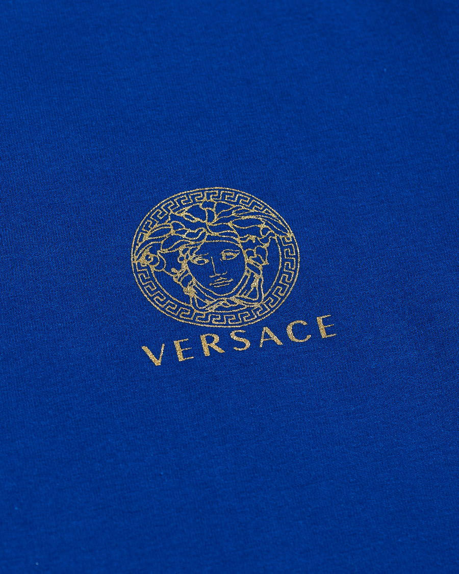 Herr | T-Shirts | Versace | Medusa Tee Blue