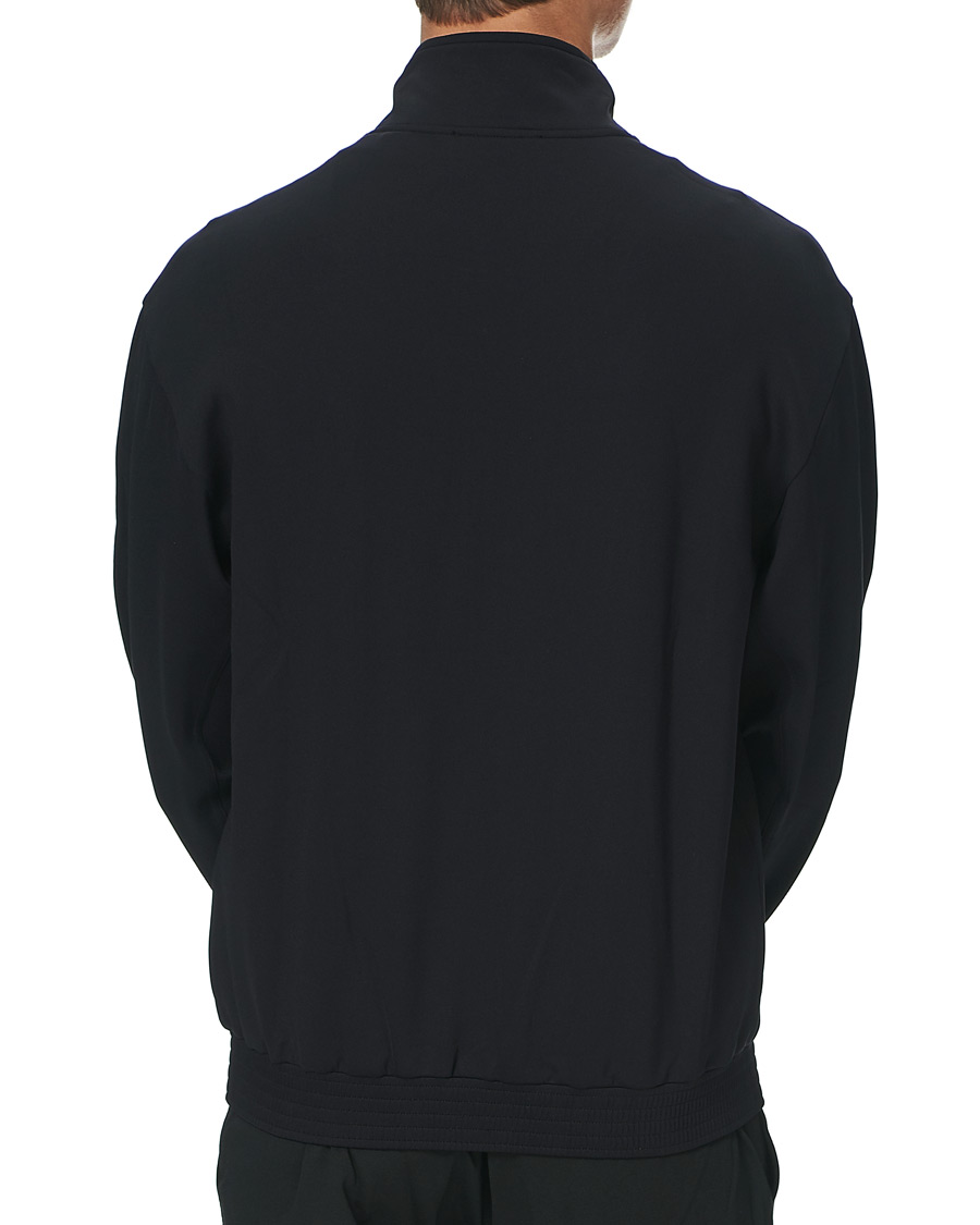 Herr | Tröjor | Versace | Monogram Zip Sweater Black