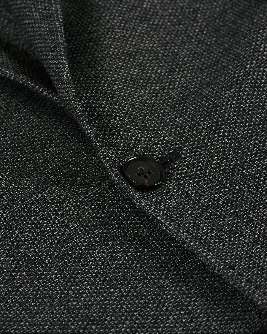 Herr | Kavajer | Ermenegildo Zegna | Wool Blend Jersey Blazer Grey Melange