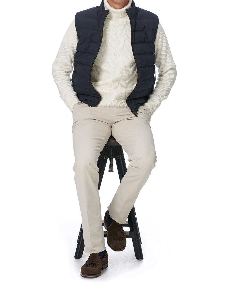 Herr | Jackor | Ermenegildo Zegna | Stratos Nylon Vest Navy