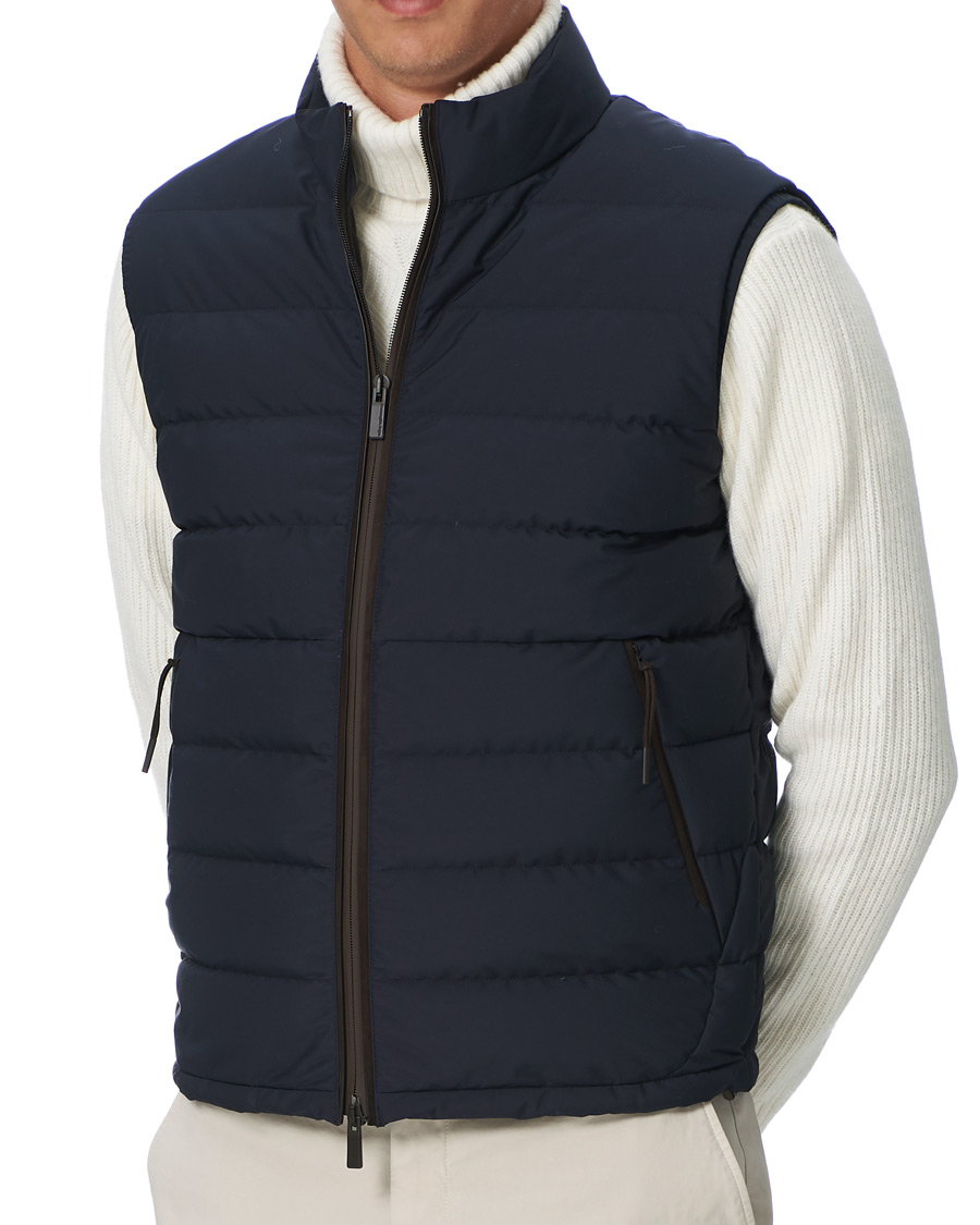 Herr | Jackor | Ermenegildo Zegna | Stratos Nylon Vest Navy