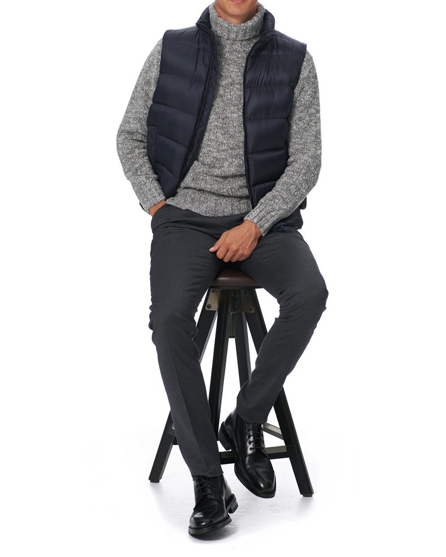Herr | Jackor | Herno | Globe Down Puffer Gilet Navy
