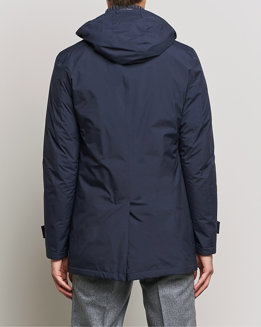 Herr | Jackor | Herno | Laminar Waterproof Down Coat Navy