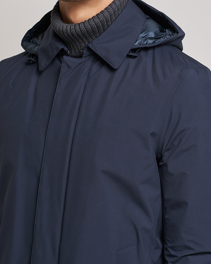 Herr | Jackor | Herno | Laminar Waterproof Down Coat Navy