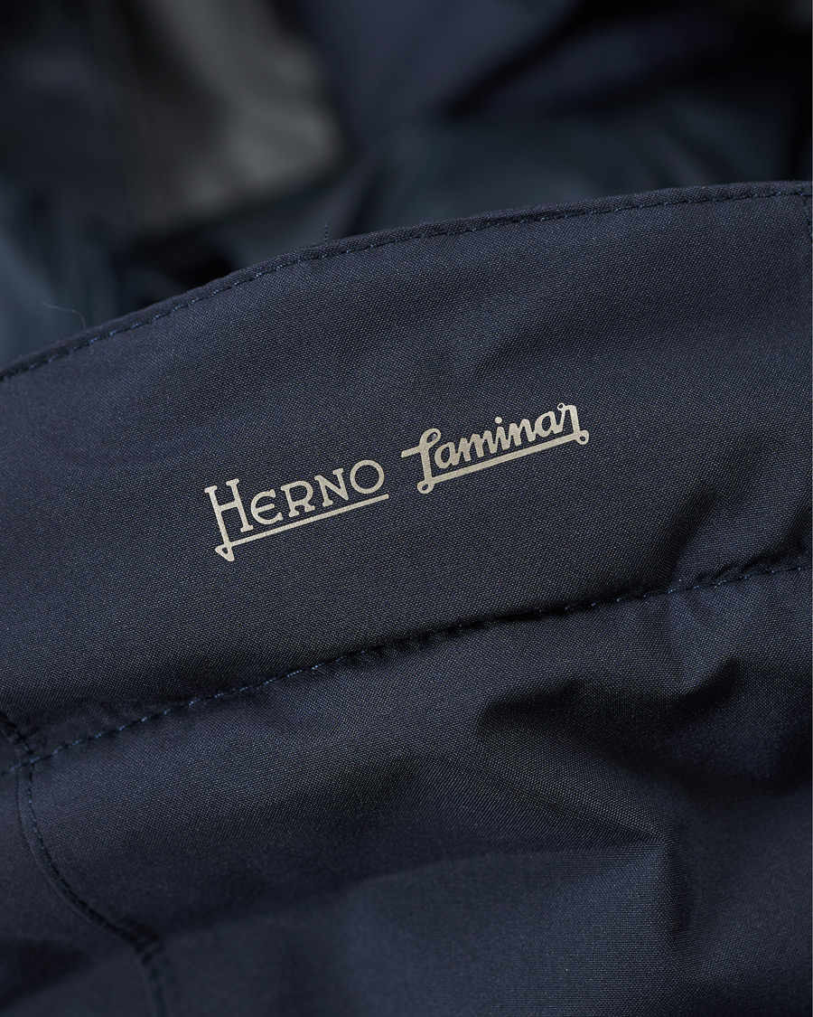 Herr | Jackor | Herno | Laminar Waterproof Down Coat Navy
