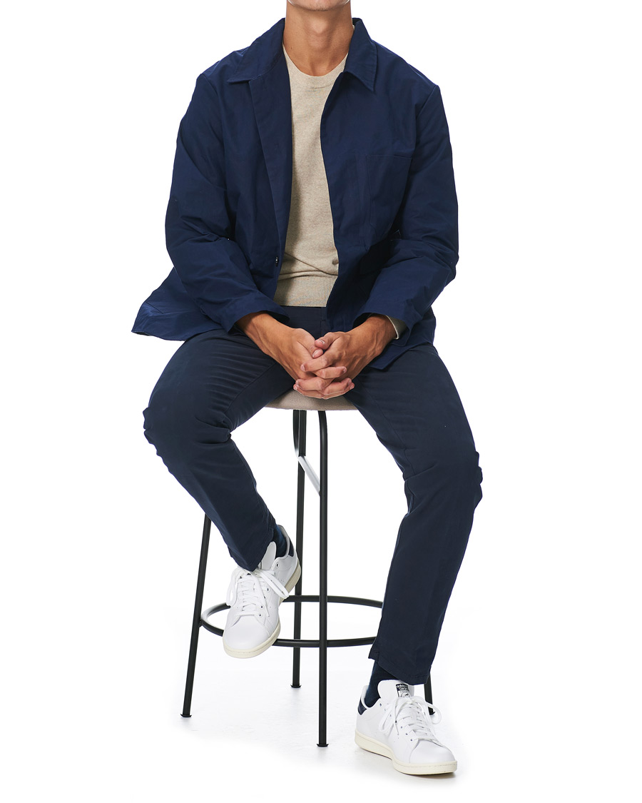 Herr | adidas Originals Stan Smith Sneaker White/Navy | adidas Originals | Stan Smith Sneaker White/Navy