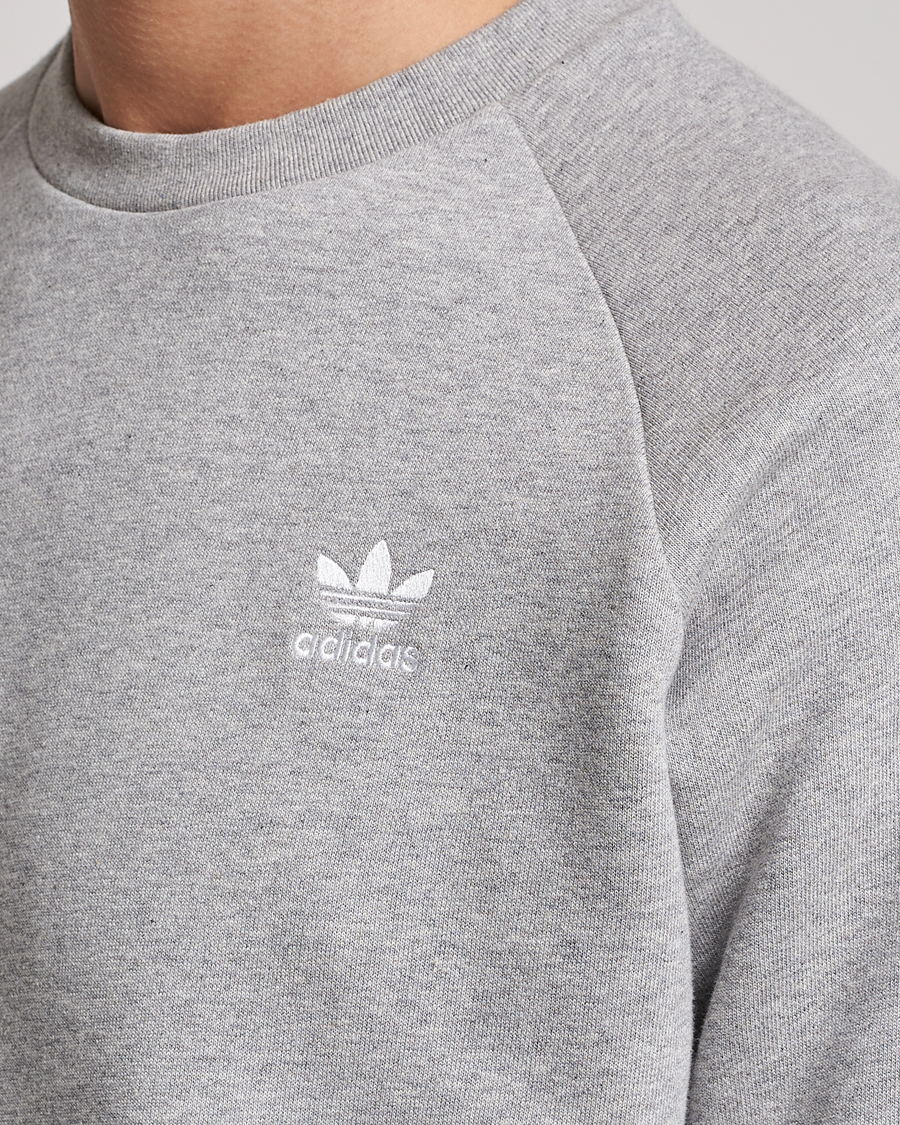Herr | Tröjor | adidas Originals | Essential Trefoil Sweatshirt Grey