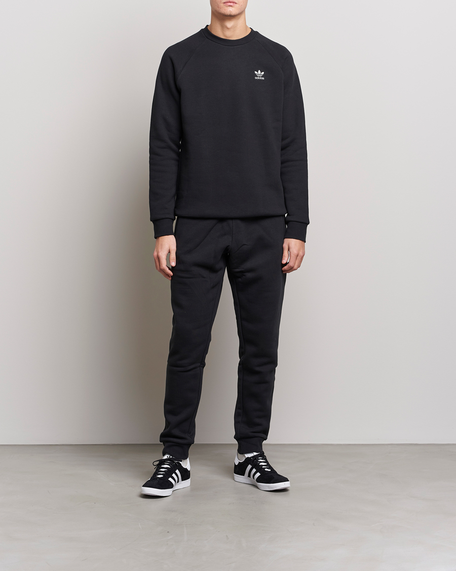 Herr | Tröjor | adidas Originals | Essential Trefoil Sweatshirt Black