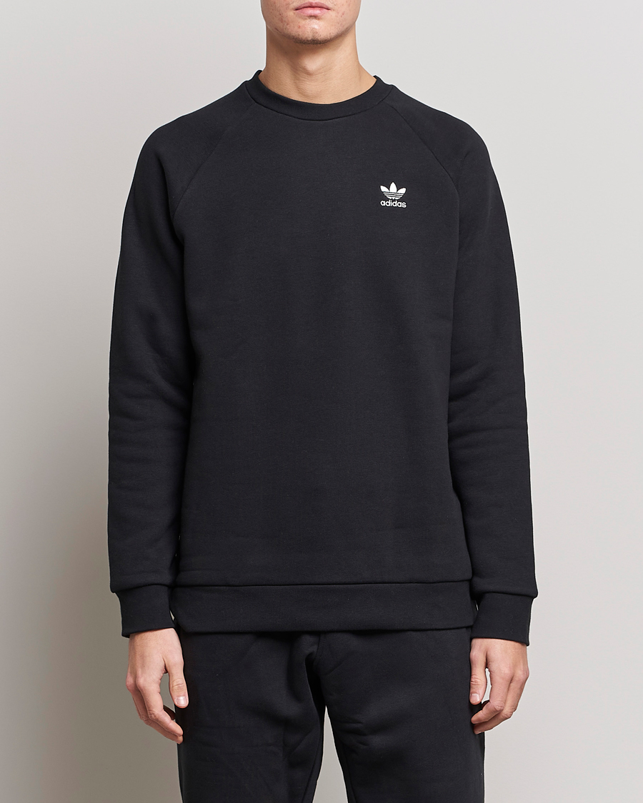 Herr | adidas Originals | adidas Originals | Essential Trefoil Sweatshirt Black