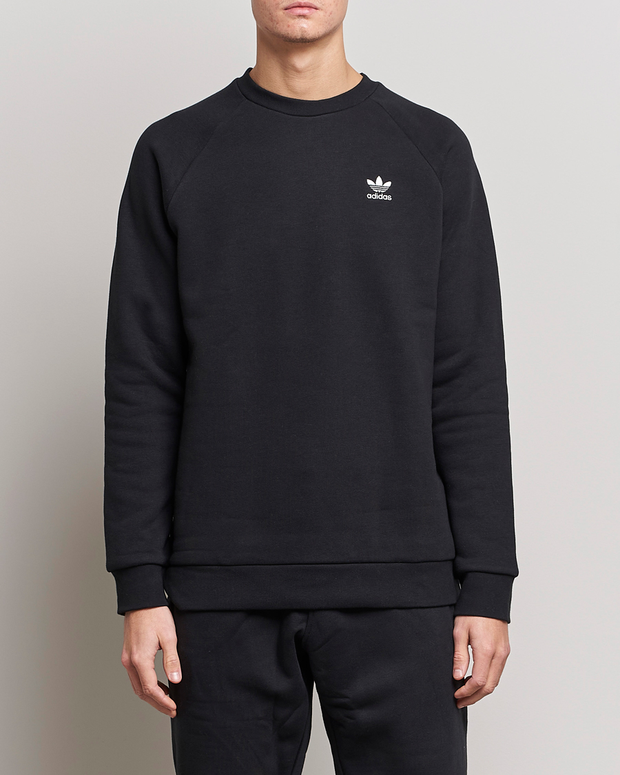 Herr | Tröjor | adidas Originals | Essential Trefoil Sweatshirt Black