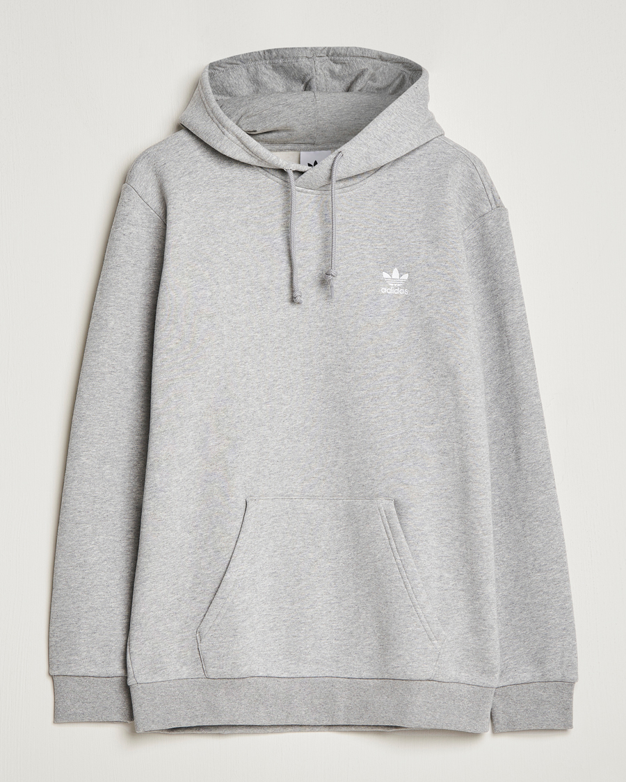 Herr | Tröjor | adidas Originals | Essential Hoodie Grey Melange