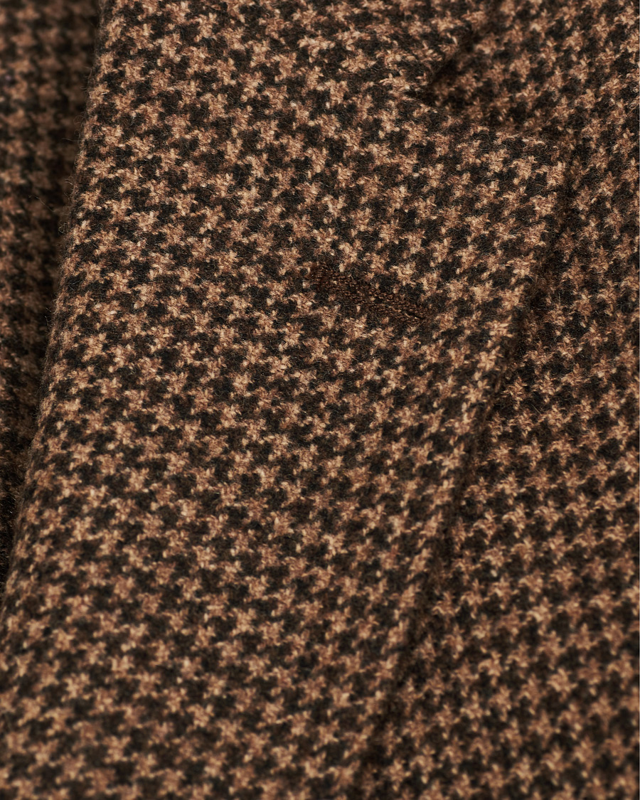 Herr | Kavajer | Boglioli | K Jacket Houndstooth Blazer Brown