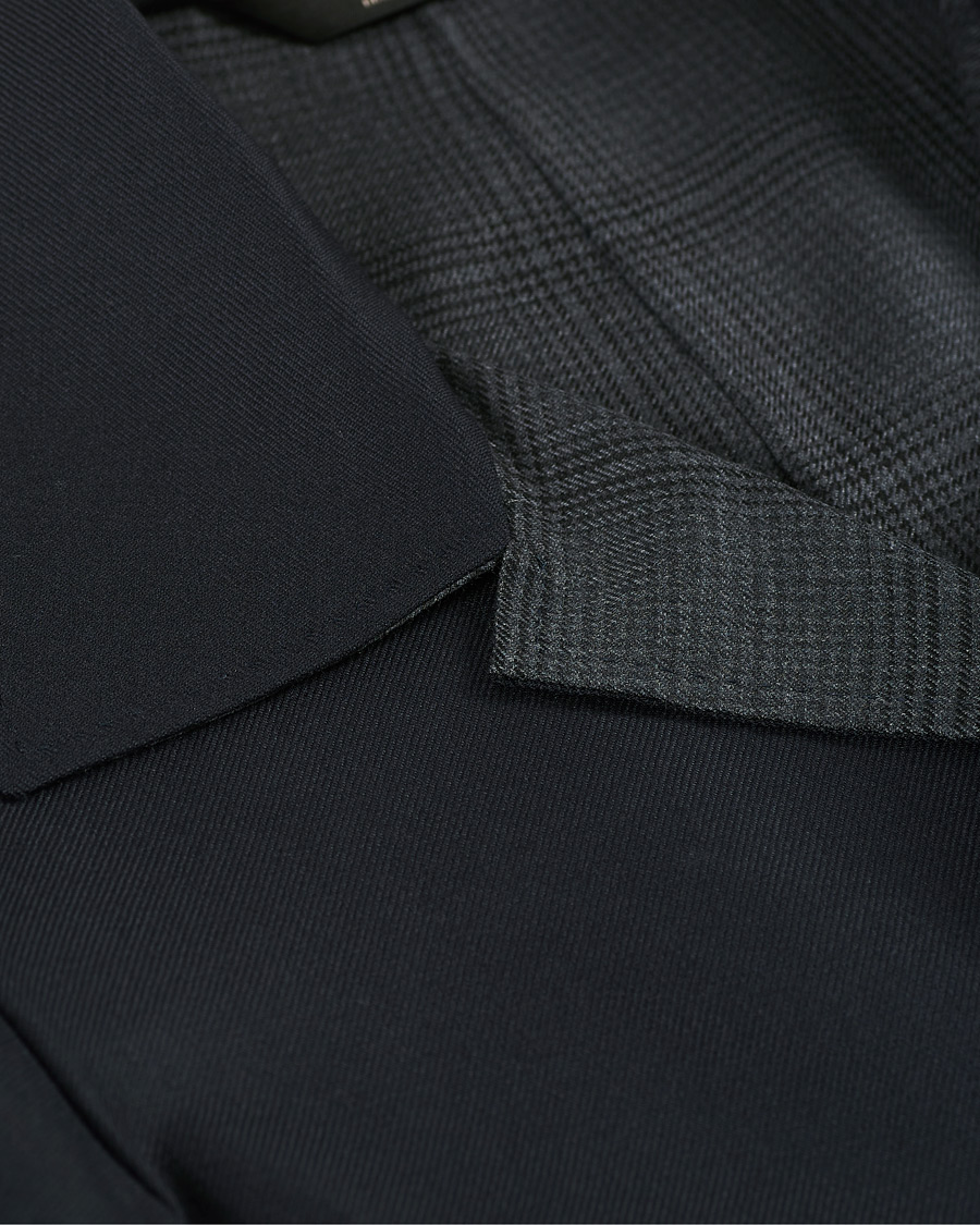 Herr | Jackor | Brioni | Unconstructed Wool Coat Navy