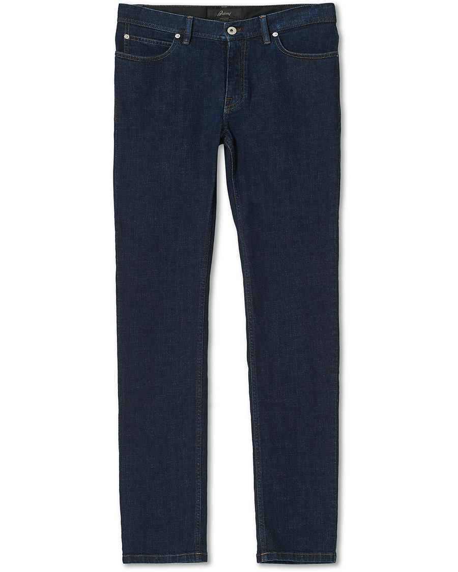 Herr | Jeans | Brioni | Aspen 5 Pocket Stretch Denim Dark Indigo