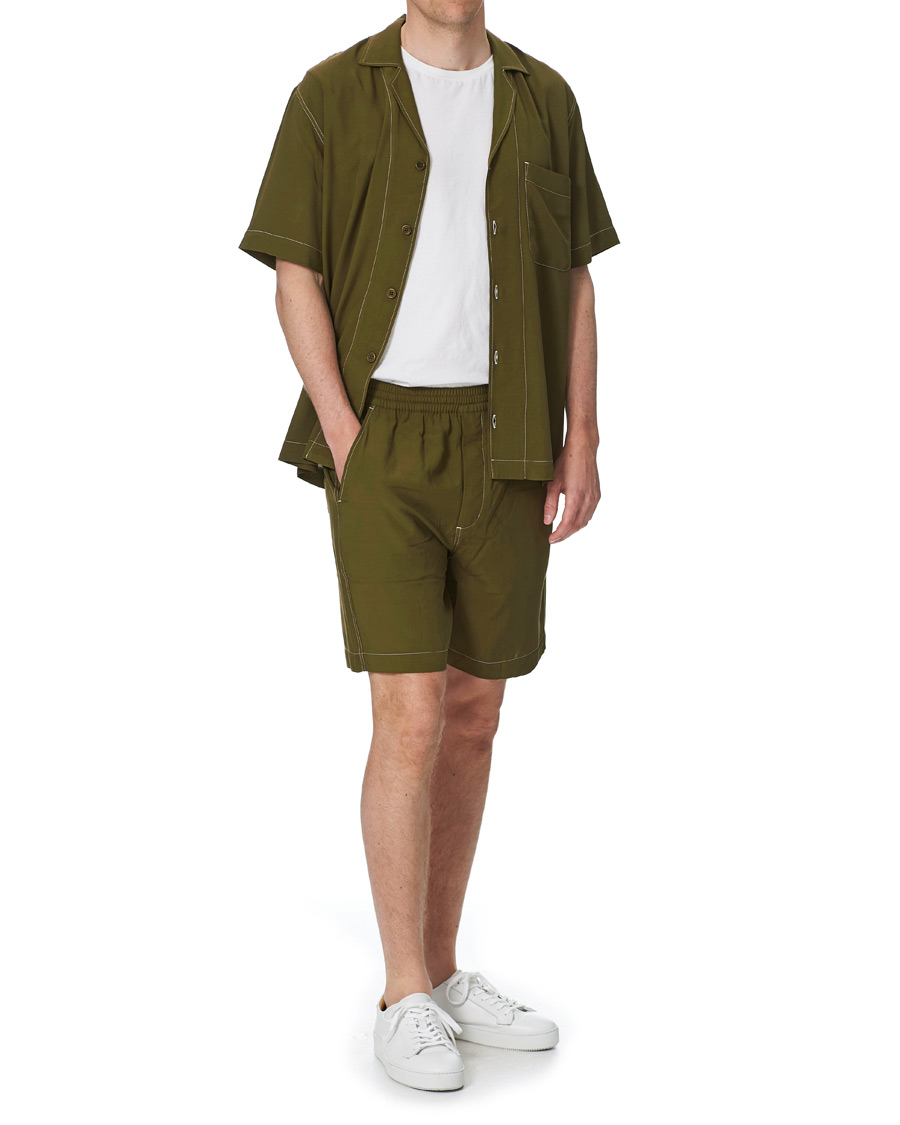 Herr | Skjortor | CDLP | Pool Shirt Olive