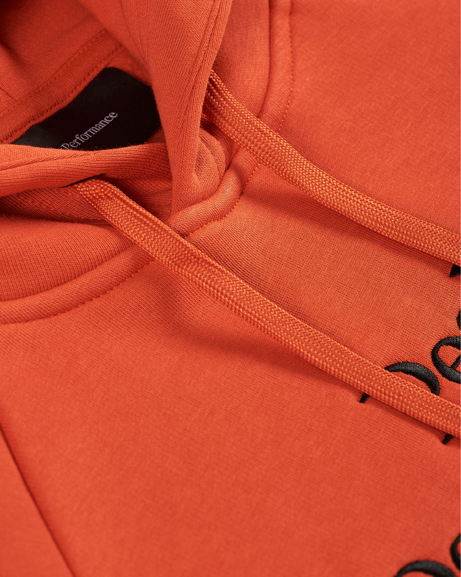 Herr | Tröjor | Peak Performance | Original Logo Hoodie Orange