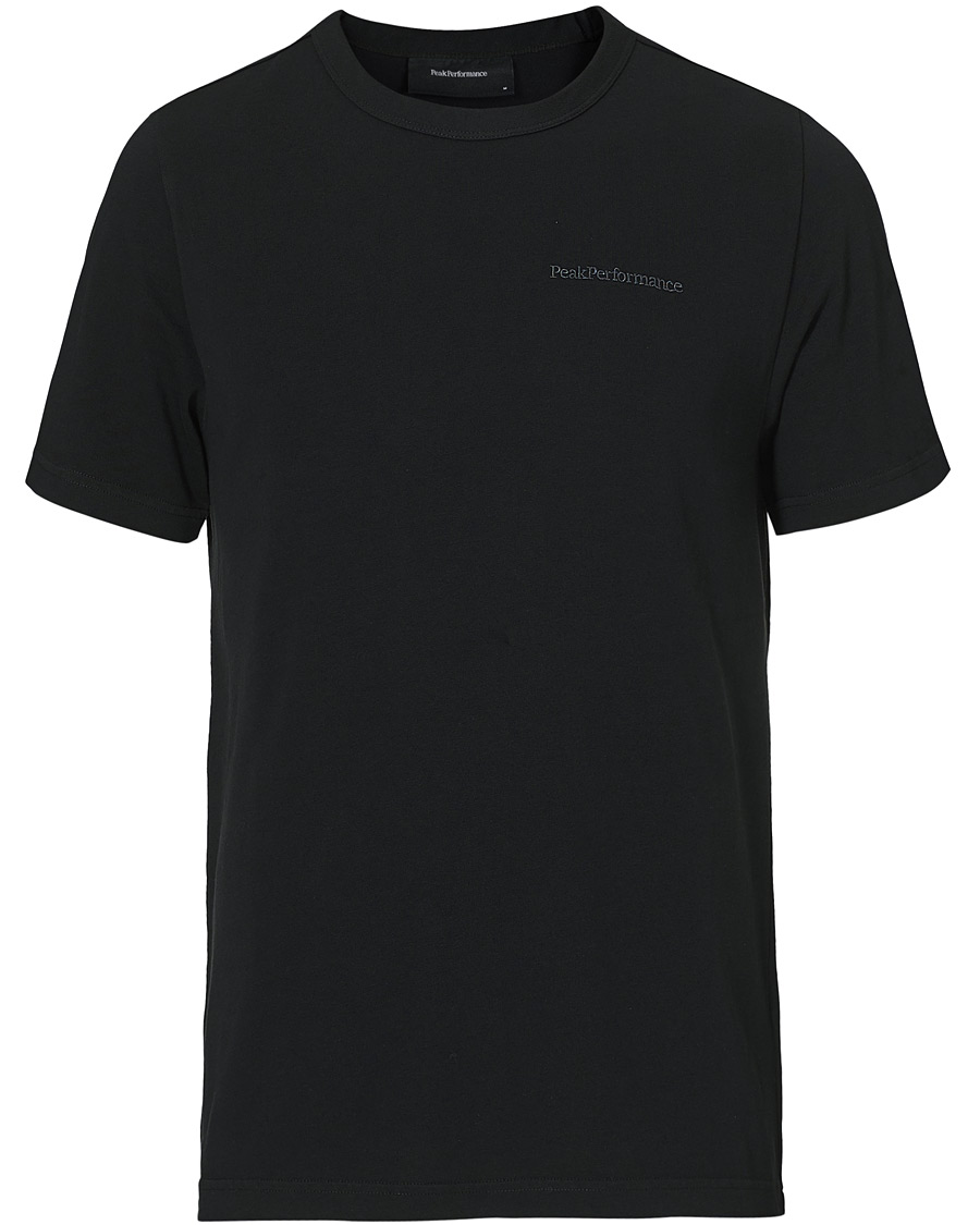 Herr | T-Shirts | Peak Performance | Moment Organic Cotton Tee Black