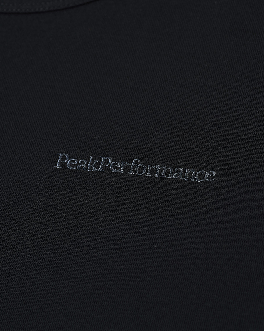 Herr | T-Shirts | Peak Performance | Moment Organic Cotton Tee Black