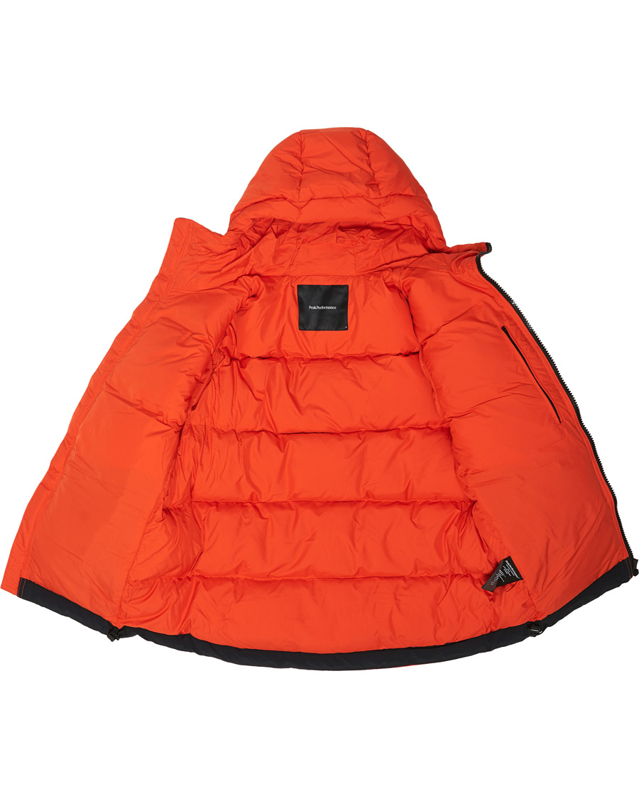 Herr | Jackor | Peak Performance | Rivel Down Hooded Jacket Orange