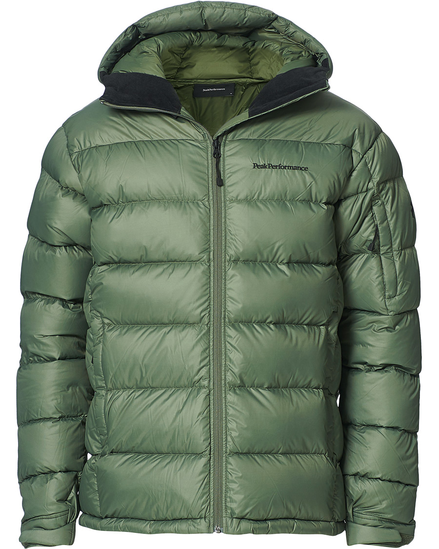 Herr | Jackor | Peak Performance | Frost Down Hooded Jacket Thrill Green