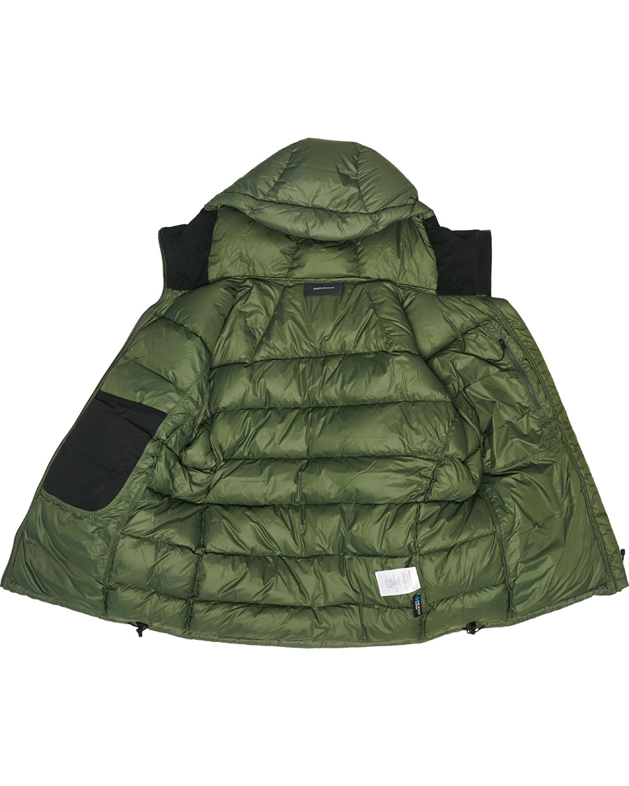 Herr | Jackor | Peak Performance | Frost Down Hooded Jacket Thrill Green