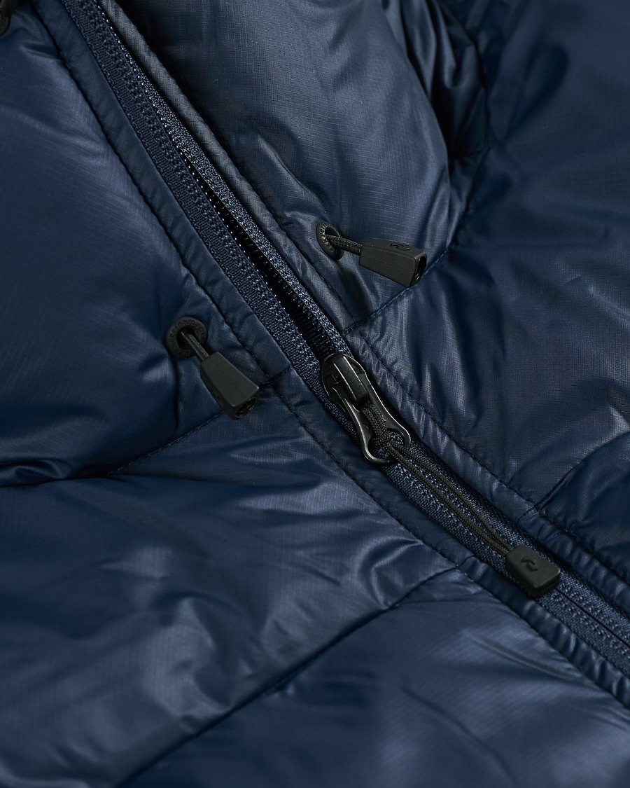 Herr | Jackor | Peak Performance | Frost Down Hooded Jacket Blue Shadow