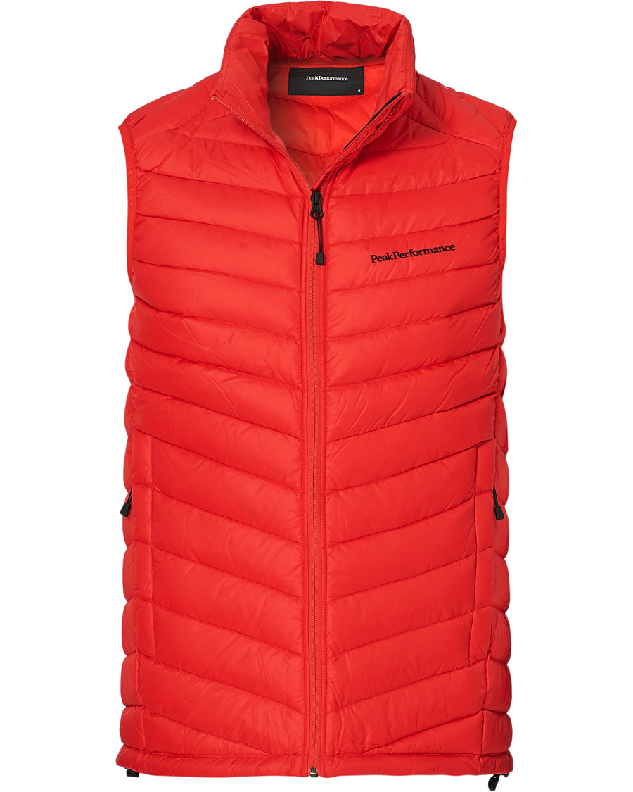 Herr | Jackor | Peak Performance | Frost Down Vest Racing Red