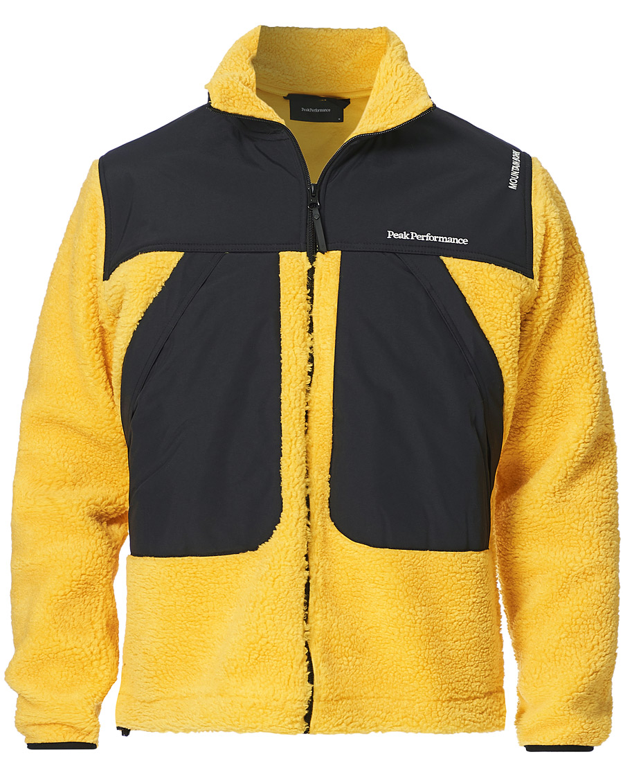 Herr | Jackor | Peak Performance | Vipe 95 Pile Jacket Trek Yellow