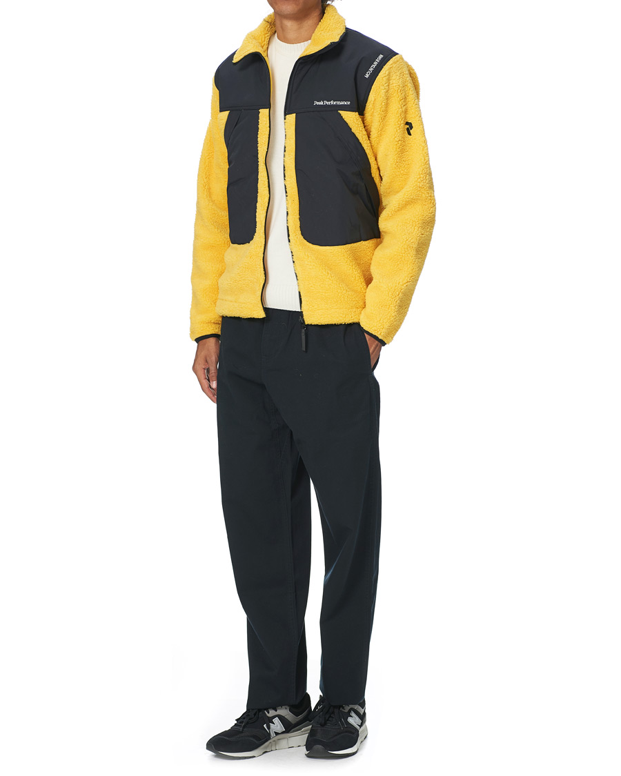 Herr | Jackor | Peak Performance | Vipe 95 Pile Jacket Trek Yellow