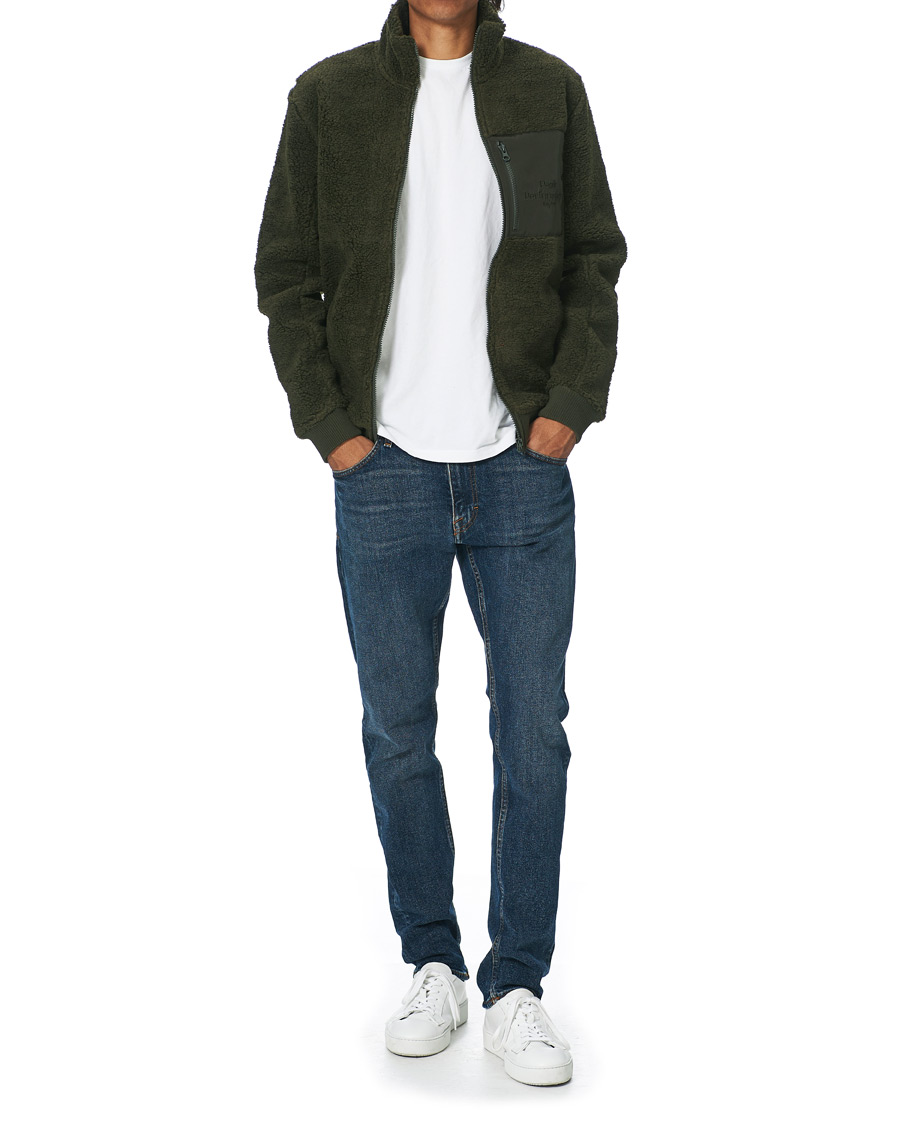 Herr | Tröjor | Peak Performance | Original Pile Zip Jacket Olive Extreme