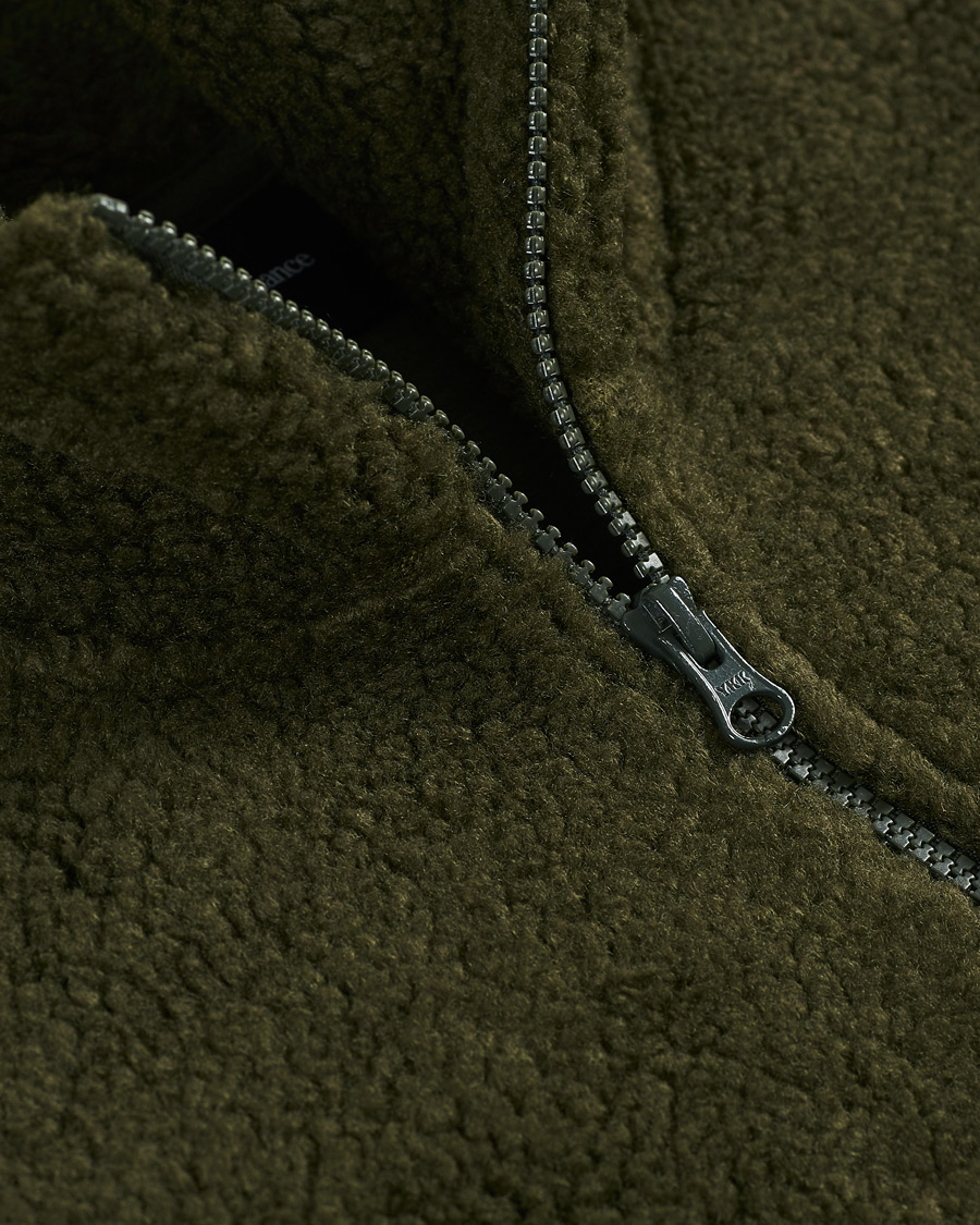 Herr | Tröjor | Peak Performance | Original Pile Zip Jacket Olive Extreme