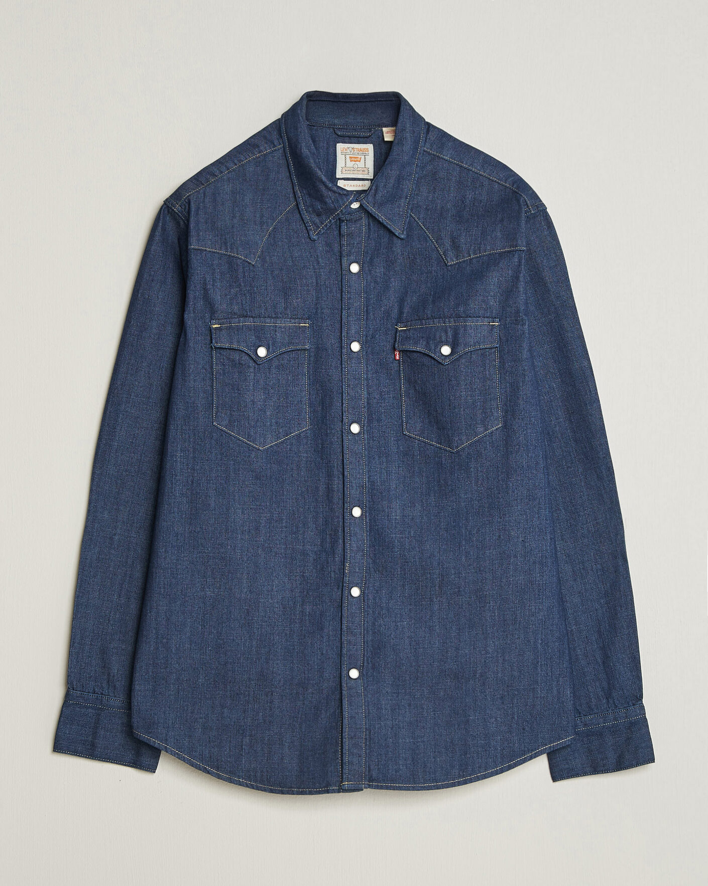 Herr | Skjortor | Levi's | Barstow Western Standard Shirt Rinse Marbled