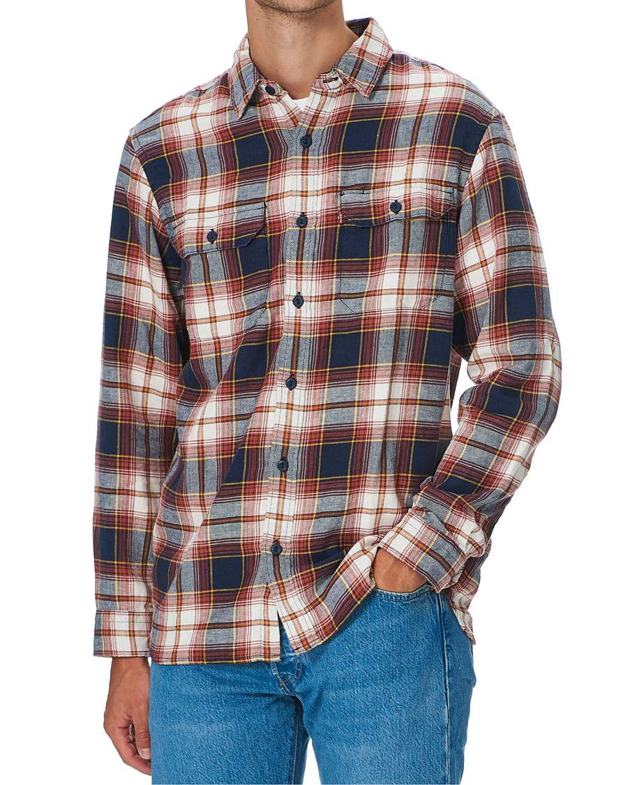 Herr | Skjortor | Levi's | Jackson Worker Shirt Shoveler Peacoat