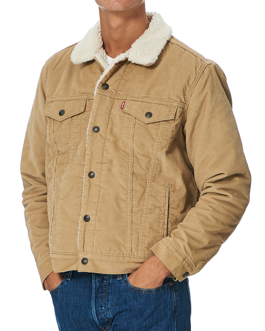 Herr | Jackor | Levi's | Type III Sherpa Trucker Chino Cord