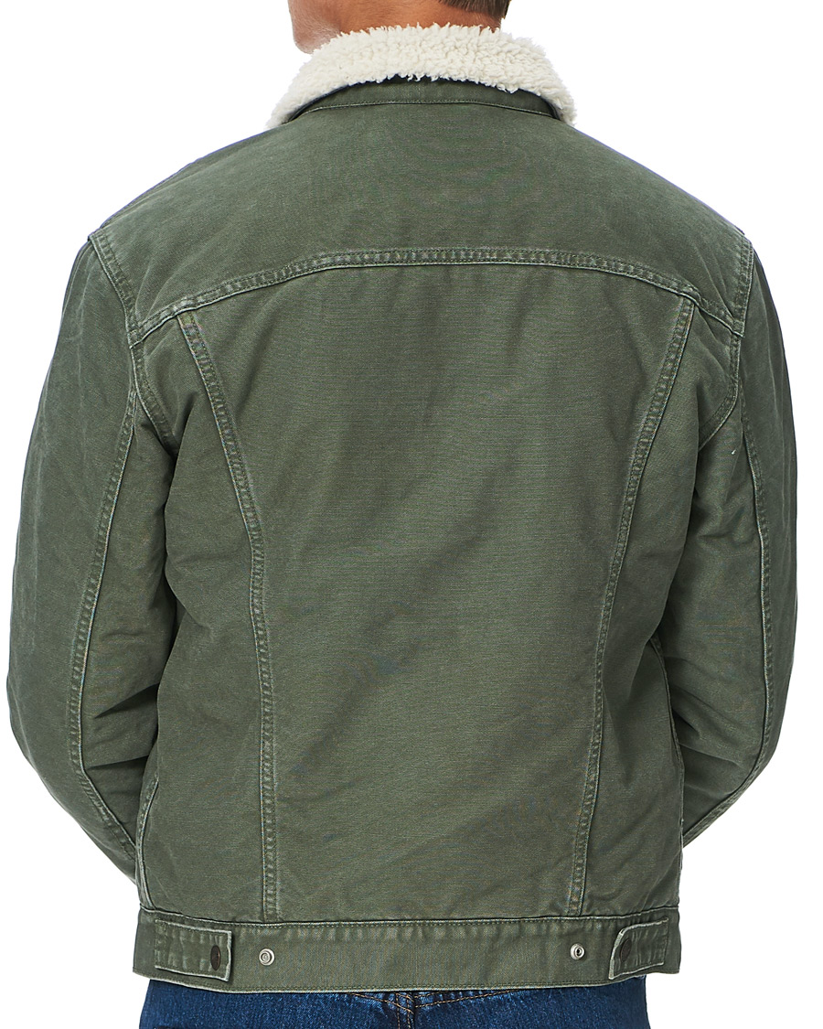 Herr | Jackor | Levi's | Type III Sherpa Trucker Thyme