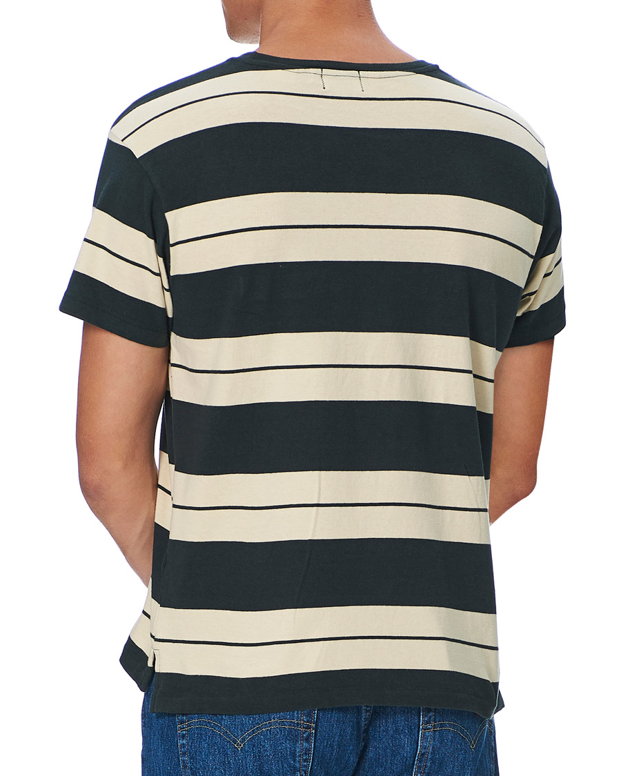 Herr | T-Shirts | Levi's Vintage Clothing | 1940's Split Hem T-Shirt Black/White