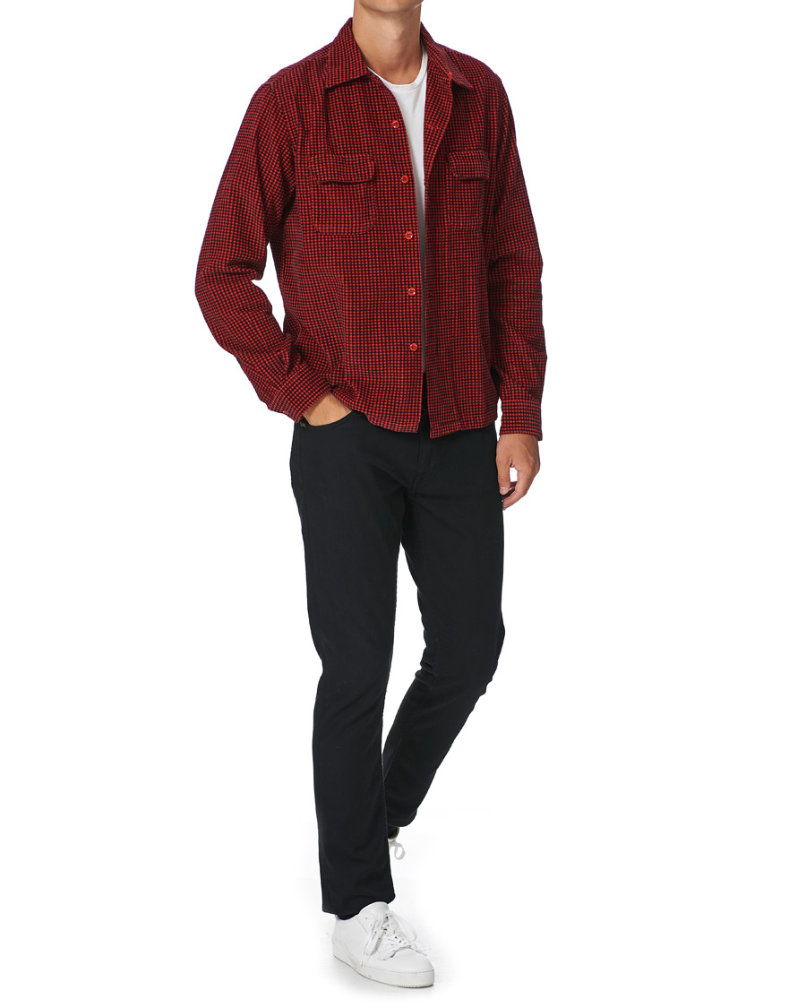 Herr | Skjortor | Levi's Vintage Clothing | Deluxe Check Shirt Dogtooth Red