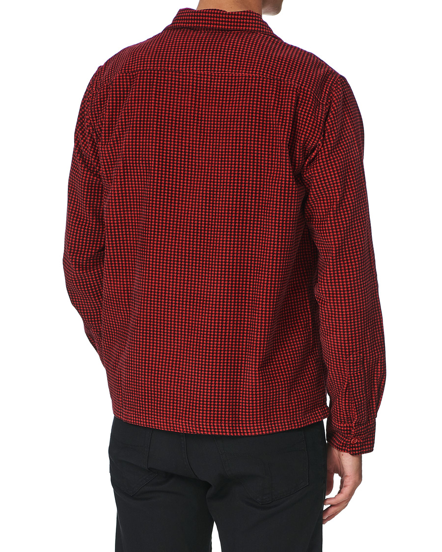 Herr | Skjortor | Levi's Vintage Clothing | Deluxe Check Shirt Dogtooth Red
